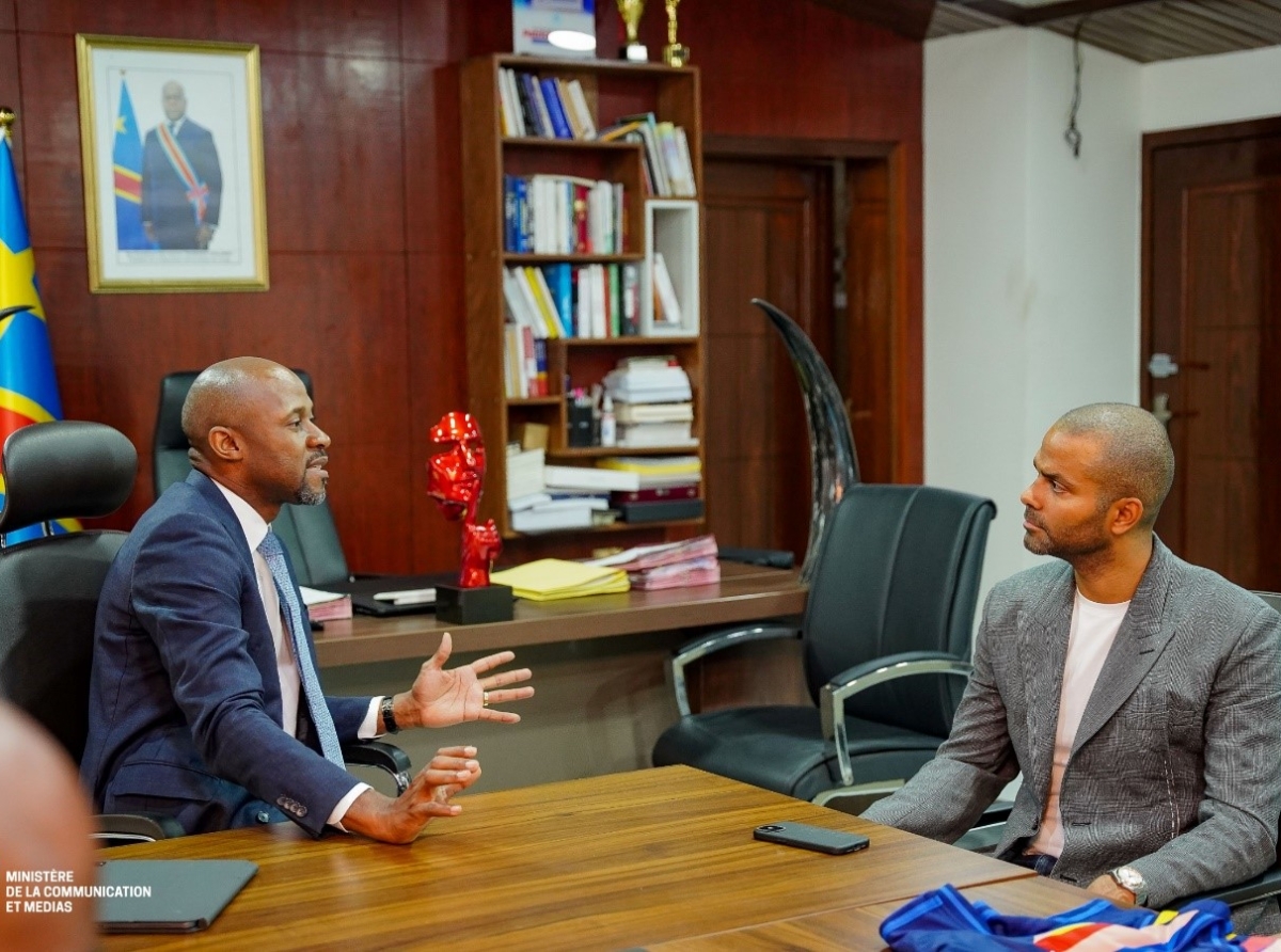 Basketteur franco-américain , RDC : William Anthony Parker chez Muyaya !